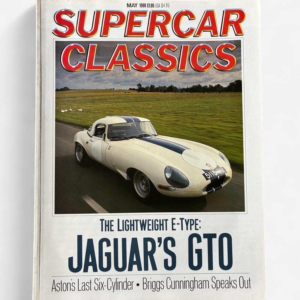 Supercar classics magazine JAGUAR'S GTO Aston's Last Six-Cylinder